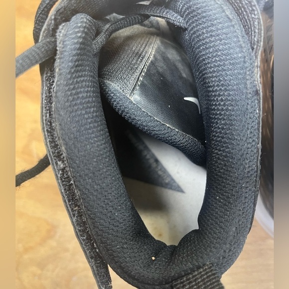 Nike SuperBad Strike Mens Size 13 Football Cleats Shoes  Black White 510951-001 - Picture 8 of 11